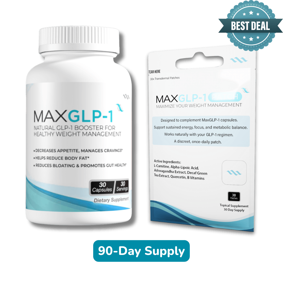 MaxGLP-1+ Total Weight Management System