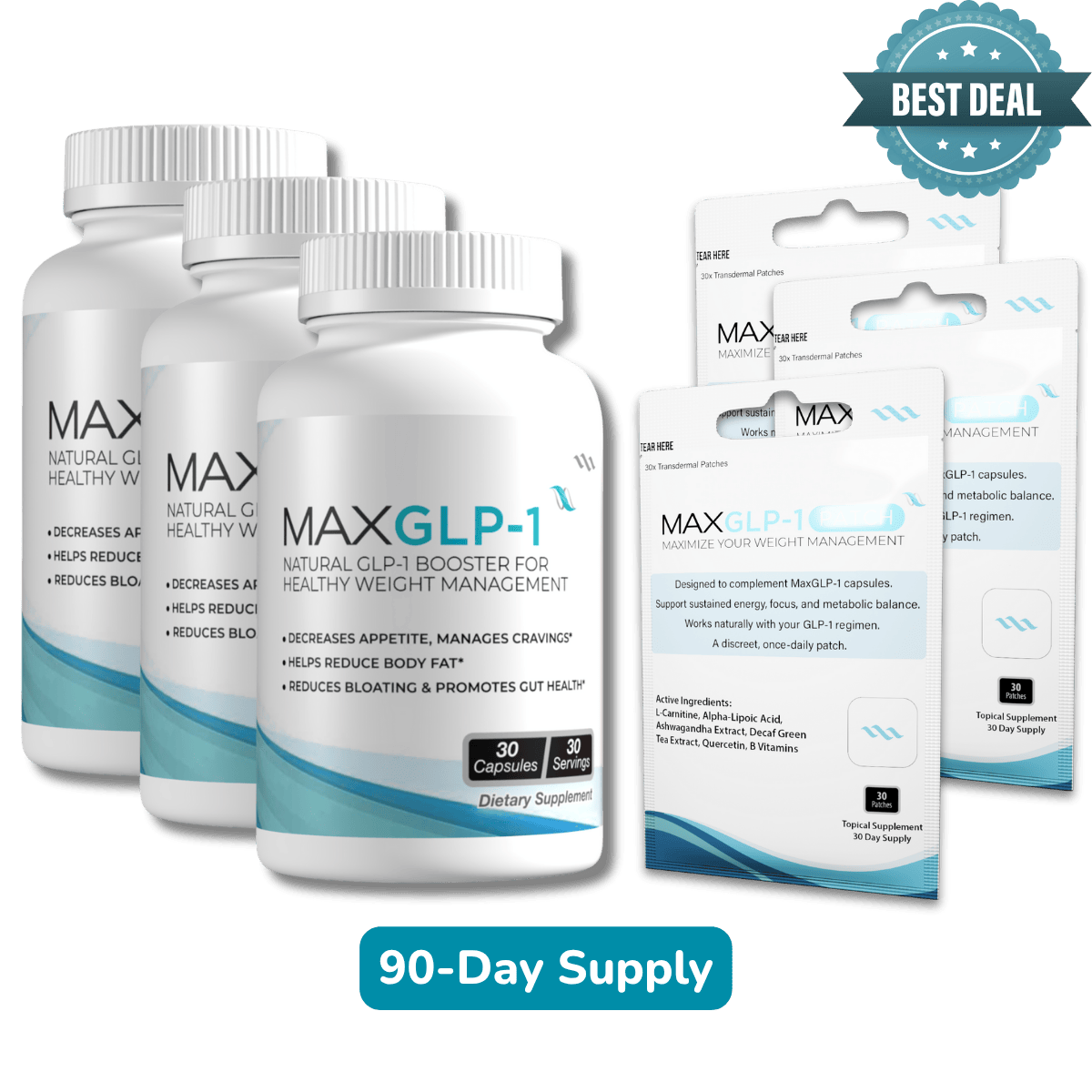 MaxGLP-1+ Total Weight Management System